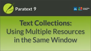 How to open and modify a text collection