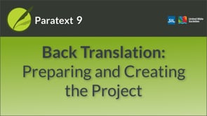 Back Translation: How to Prepare for and Create the Project