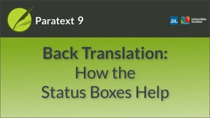 Back Translation: How the Status Boxes Help