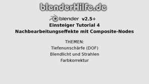 Videos "Tutorials Blender 3D (german) von www.blenderHilfe.de" Vimeo