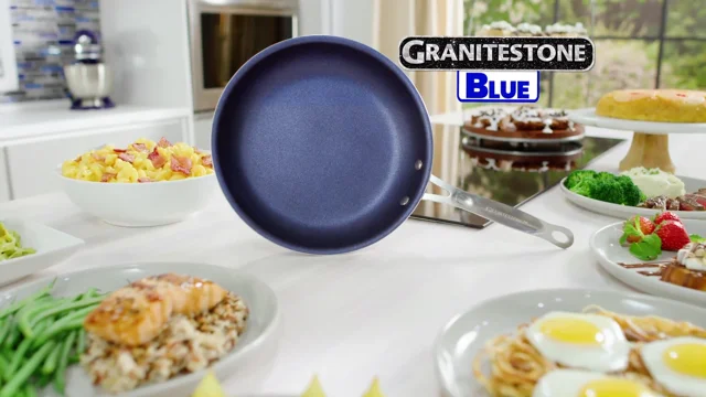 GraniteStone Diamond Blue Non-Stick Cookware Set (10-Piece) - Tiger Island  Hardware