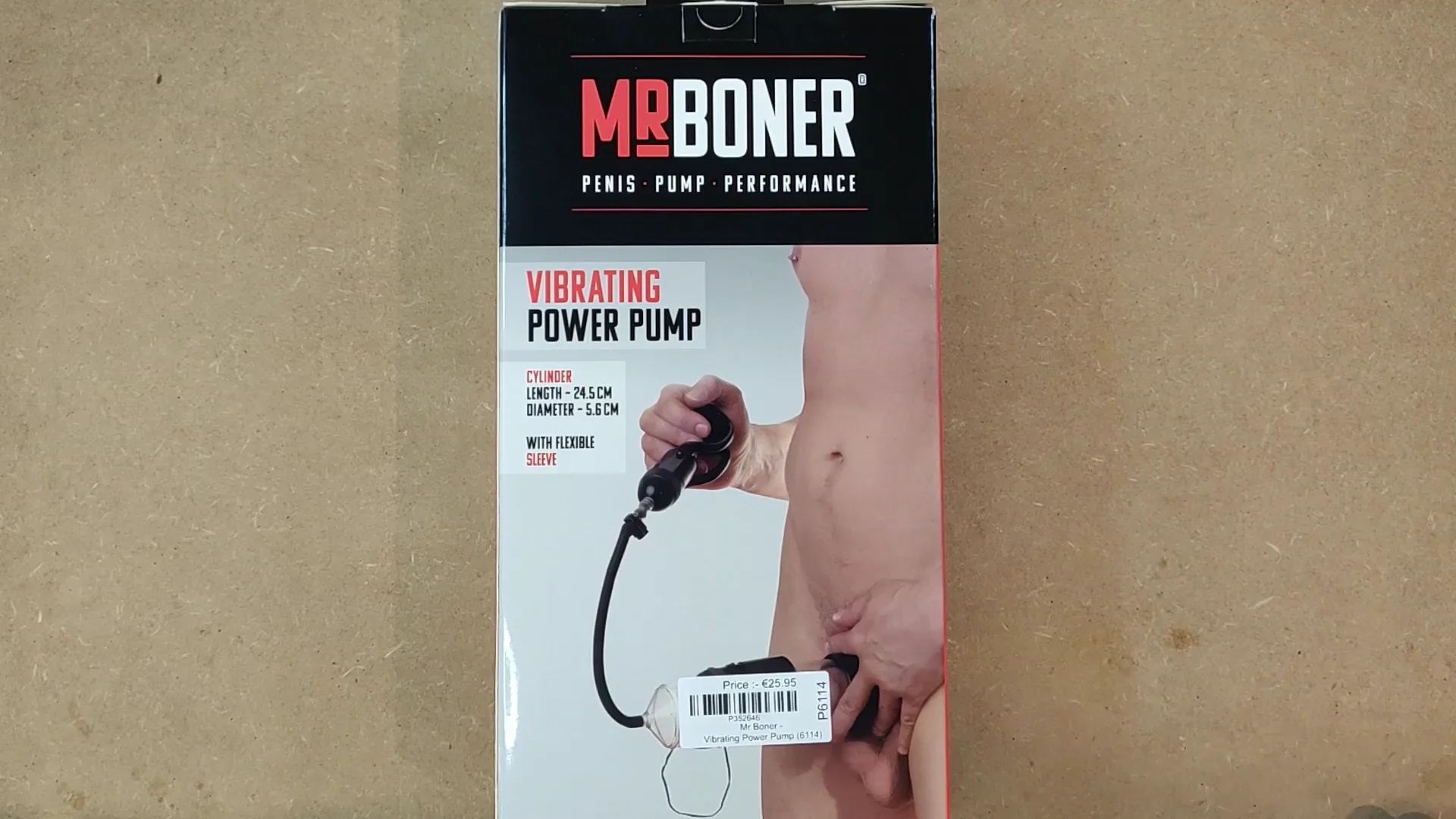 Mr Boner - Vibrating Power Pump Penis Pump PlayBlue Demo