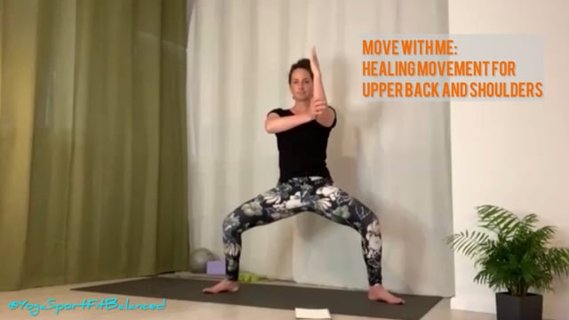 Move with Me // Healing Movement for the Upper Back and Shoulders // 20 min