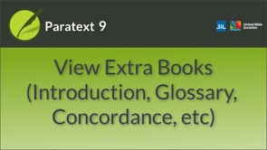 Viewing non-Biblical texts in Paratext