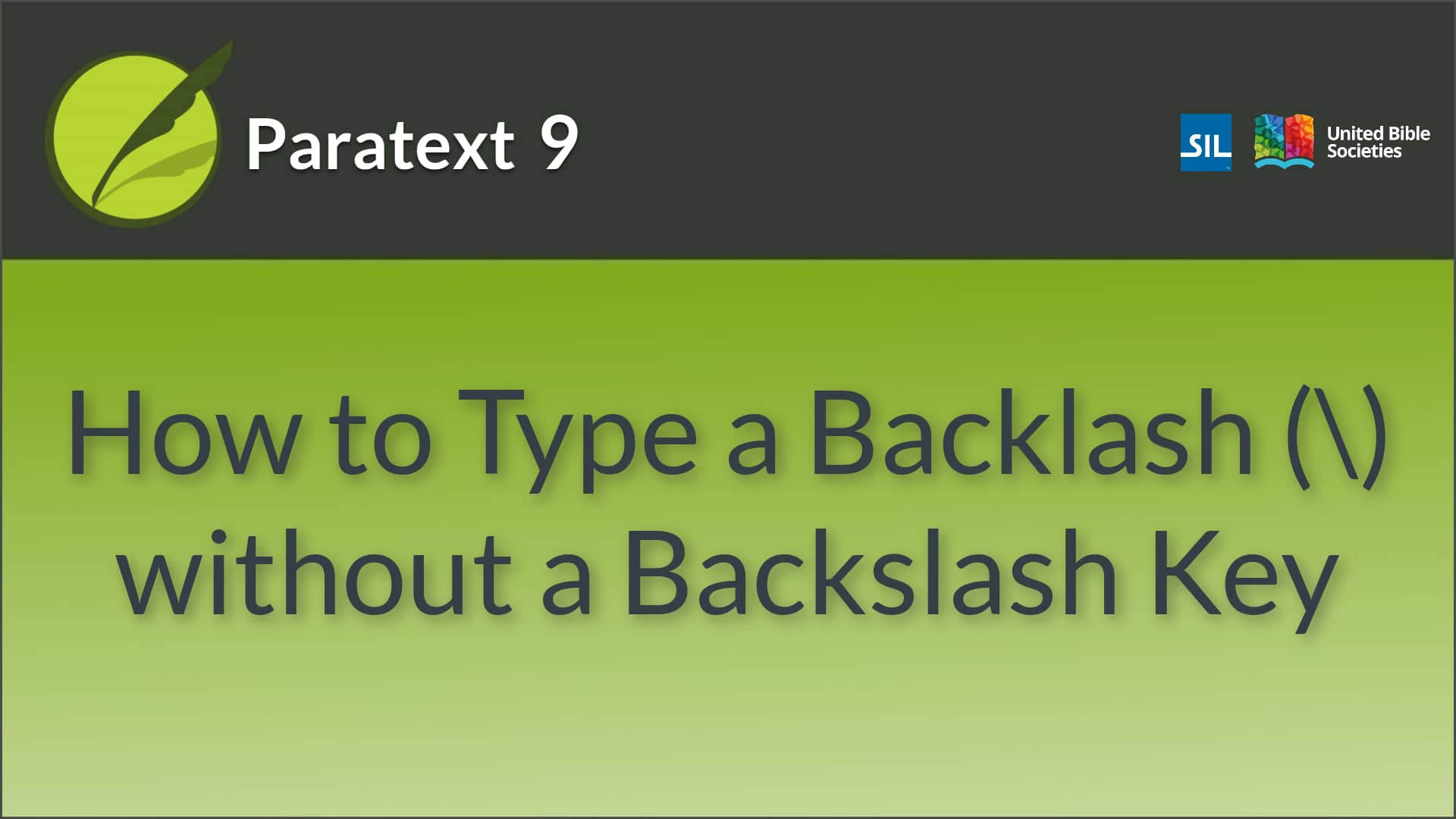 how-to-type-backslash-if-missing-from-your-keyboard-9-1-2-3-on-vimeo