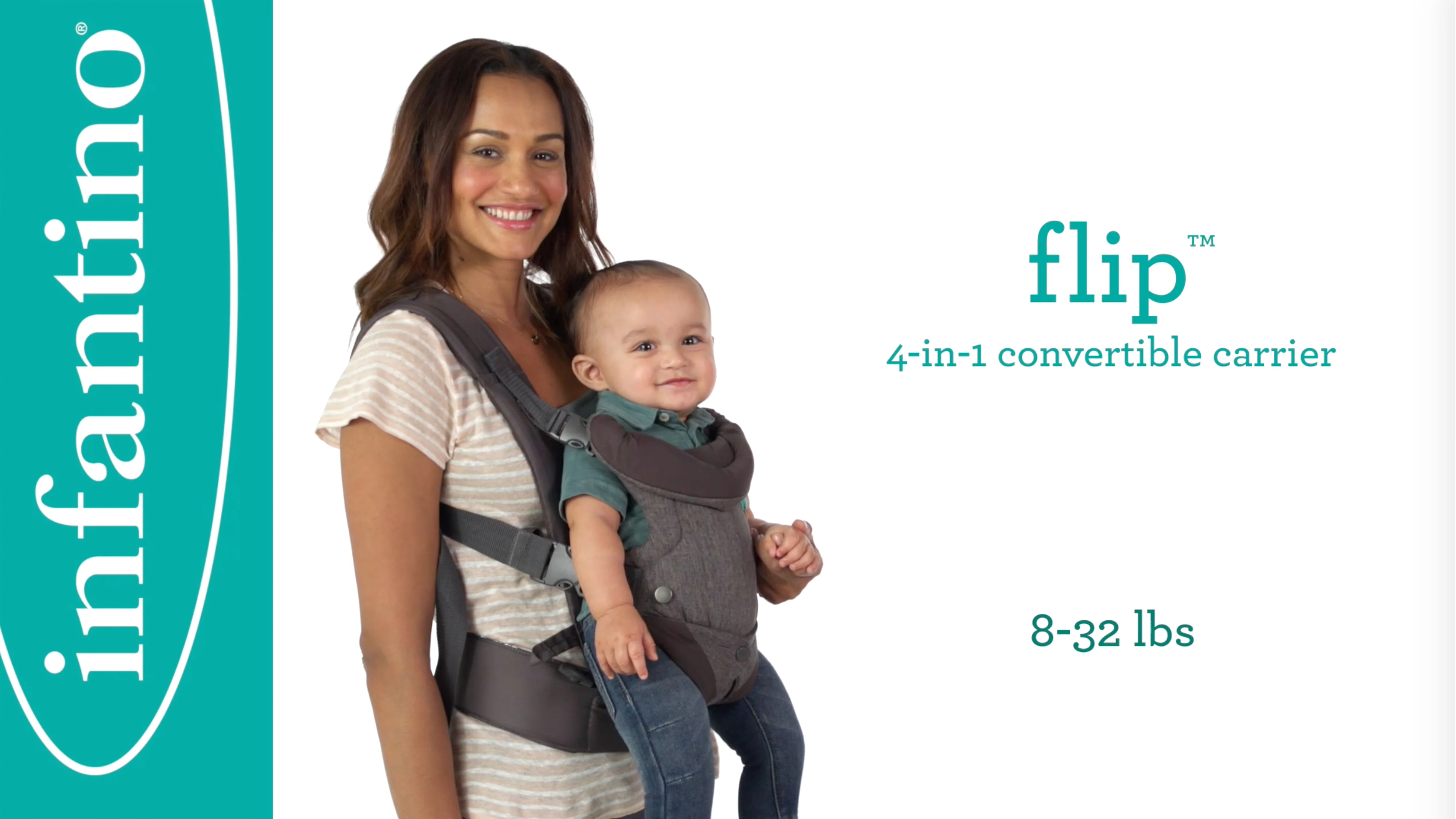 Infantino Flip 4-in-1 Convertible Carrier on Vimeo