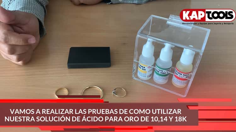 Acido Para Prueba De Oro