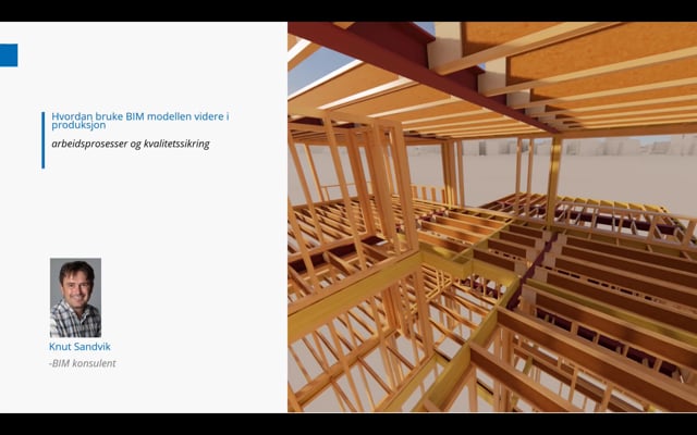 Lanseringsseminar 2021 Boligprodusenter: Hvordan bruke BIM-modellen videre i produksjonen