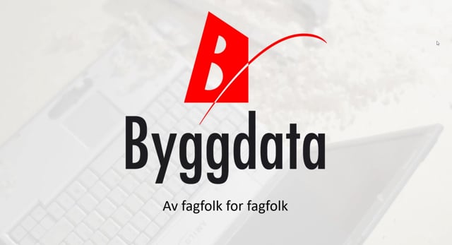 Lanseringsseminar 2021 Boligprodusenter: Priskalkulasjon av bygg med Byggdata