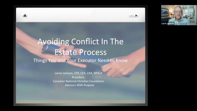 Avoiding Conflict in the Estate Process