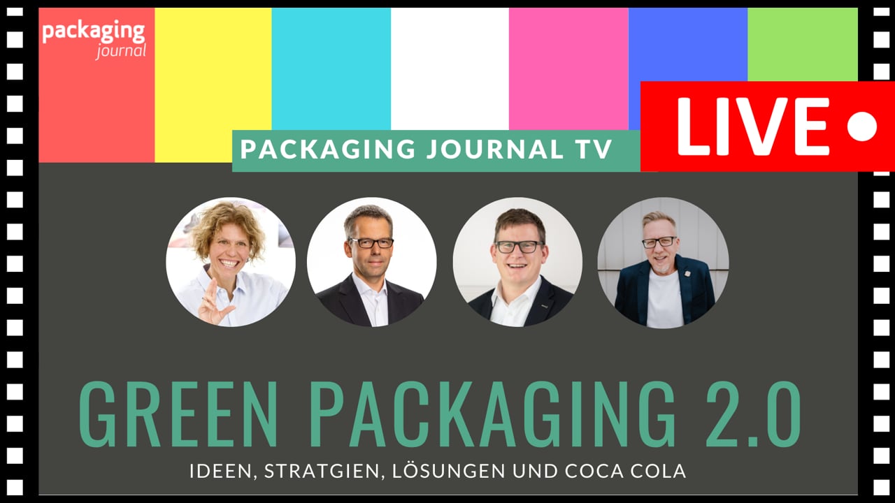 packaging journal TV LIVE #2 - Green Packaging 2.0 - Ideen, Strategien, Lösungen und Coca Cola