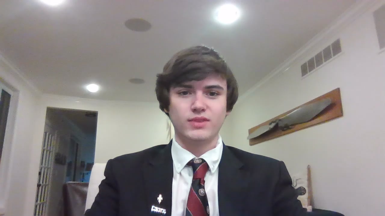 Mason Howell '21, 2021 Van Eney '09 Fellow on Vimeo