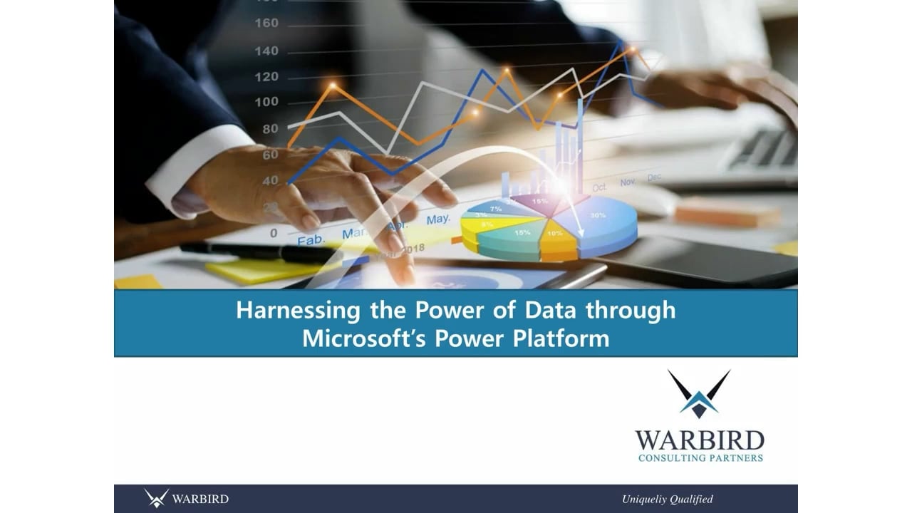 Harnessing the Power of Data Through Microsoft's Power Platform on Vimeo
