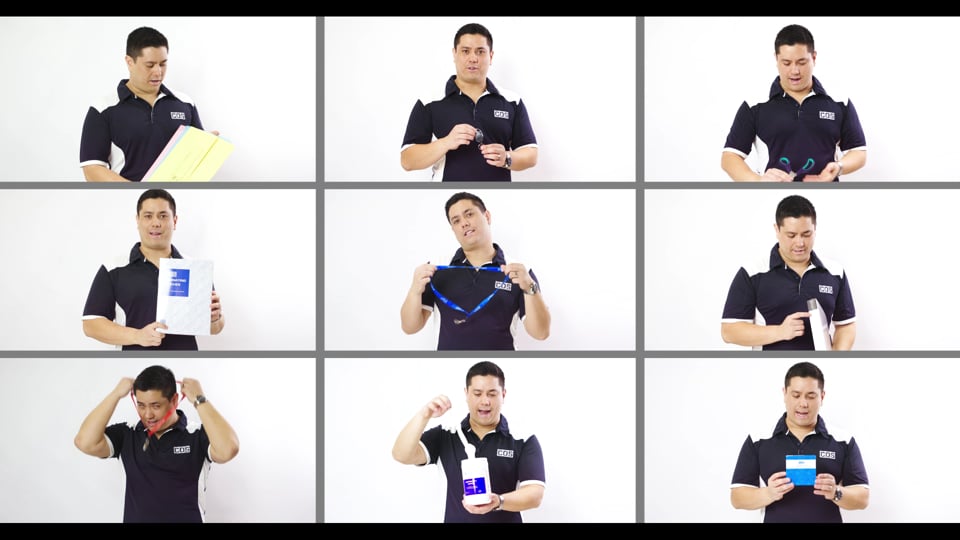 Training educational and industrial video production example
