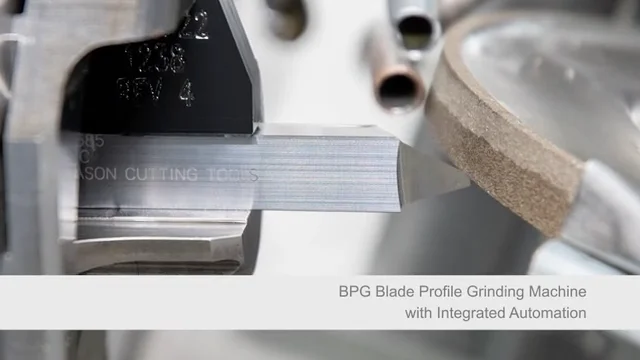 BPG - ブレードプロファイル研削盤