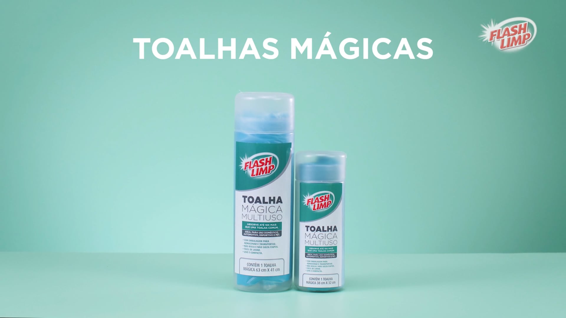 Flash Limp - Toalhas Mágicas