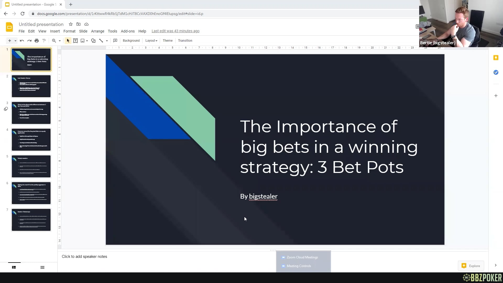 Big Bets in 3Bet Pots