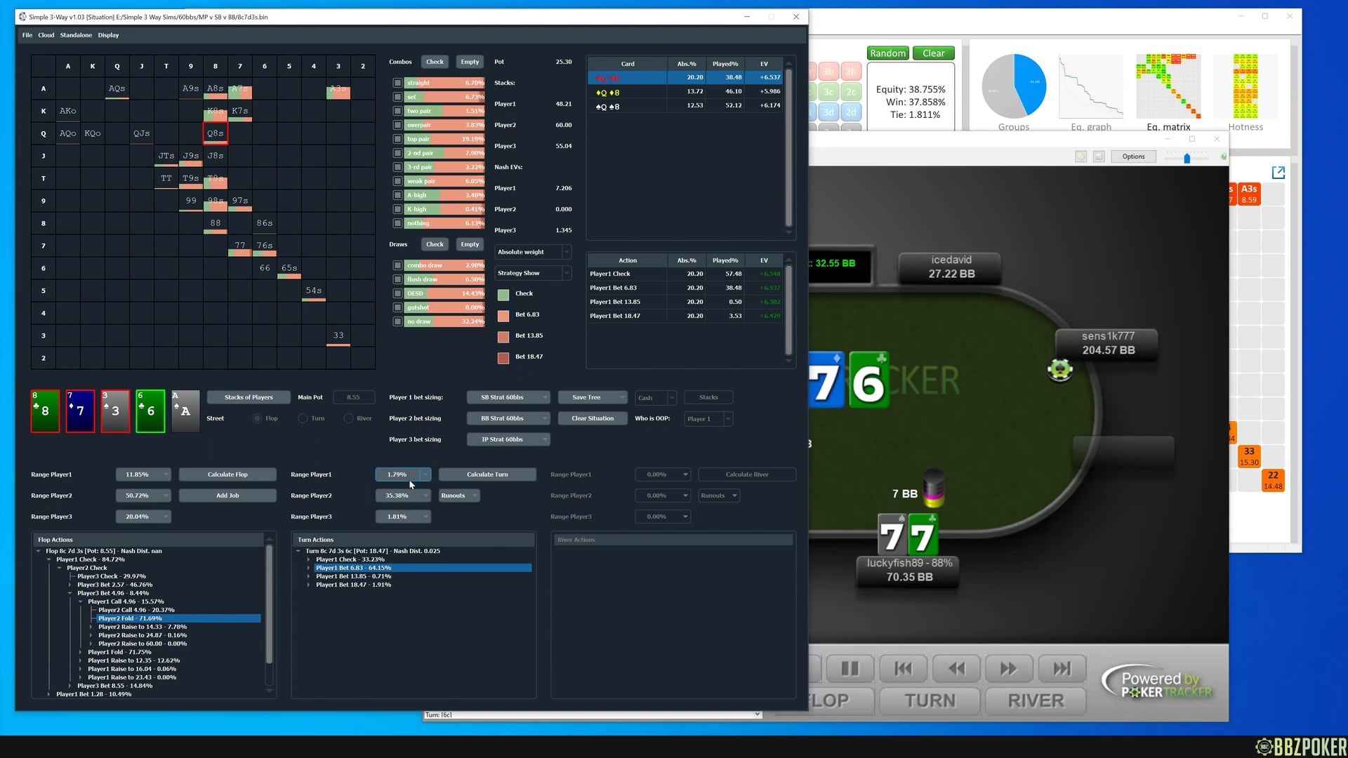 Simple 3way (SB Donkleading Turns)
