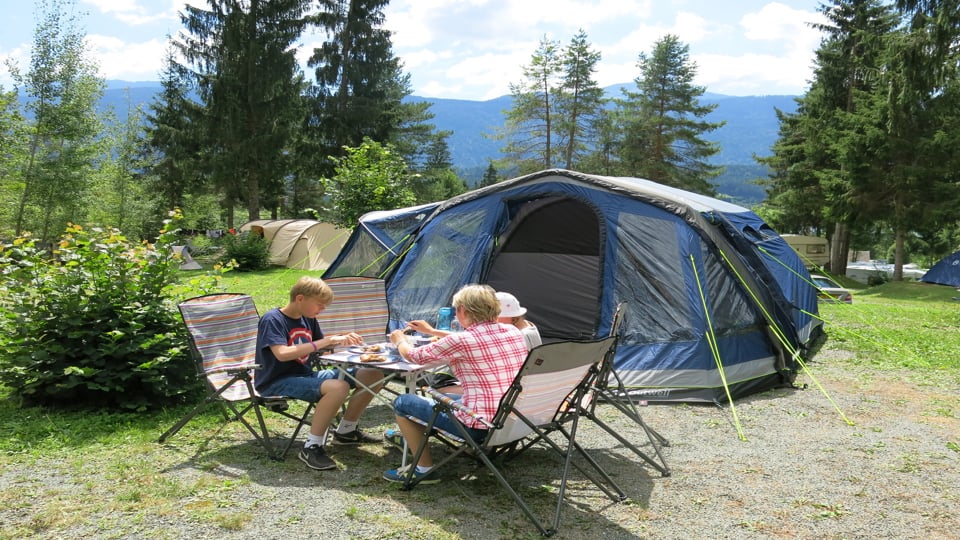 jorden Konkurrere snesevis Teltcamping i Hermagor i Kärnten oser af hygge og naturoplevelser
