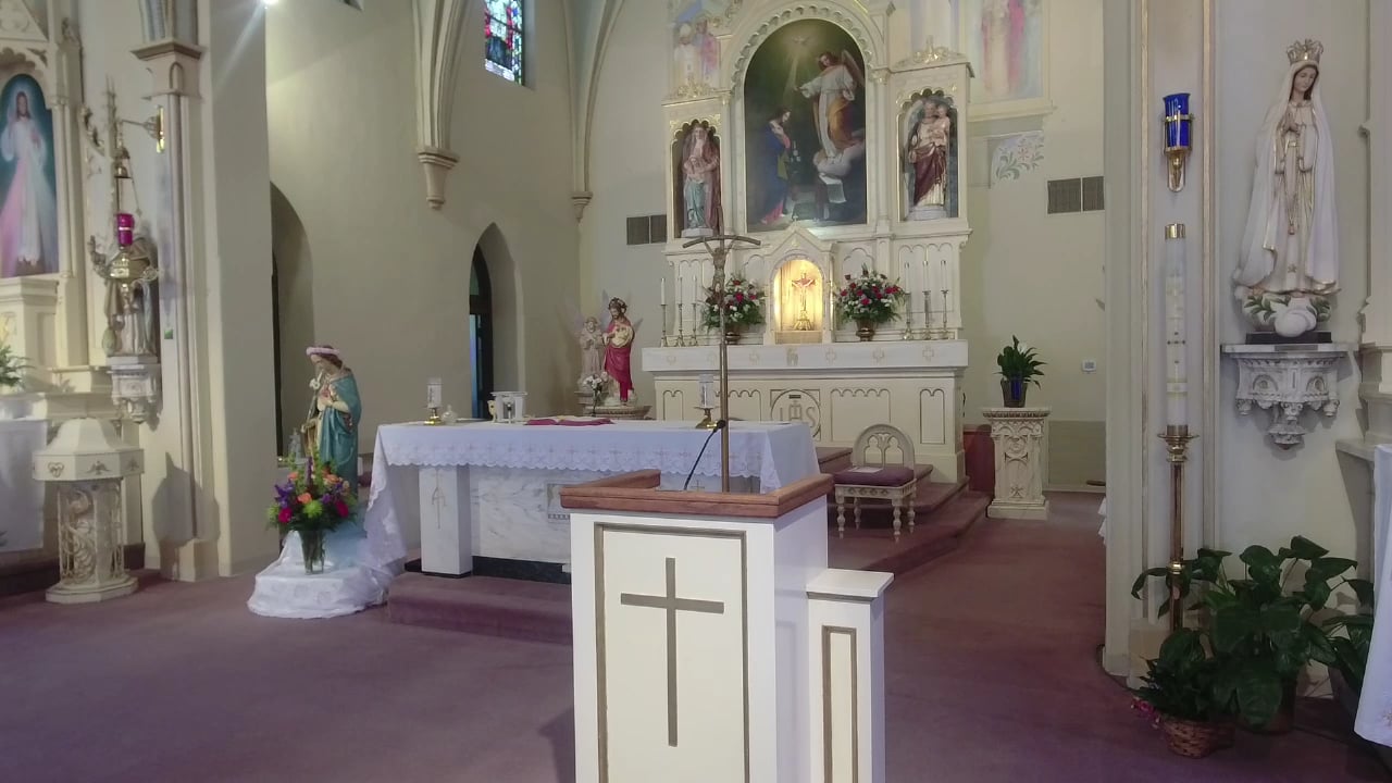 Annunciation of the BVM Live Mass on Vimeo