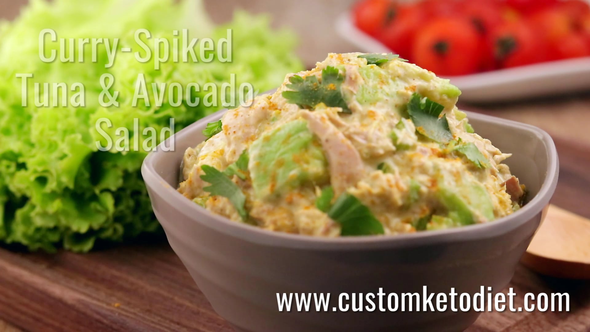Keto Curry Spiked Tuna and Avocado Salad Recipe 2021
