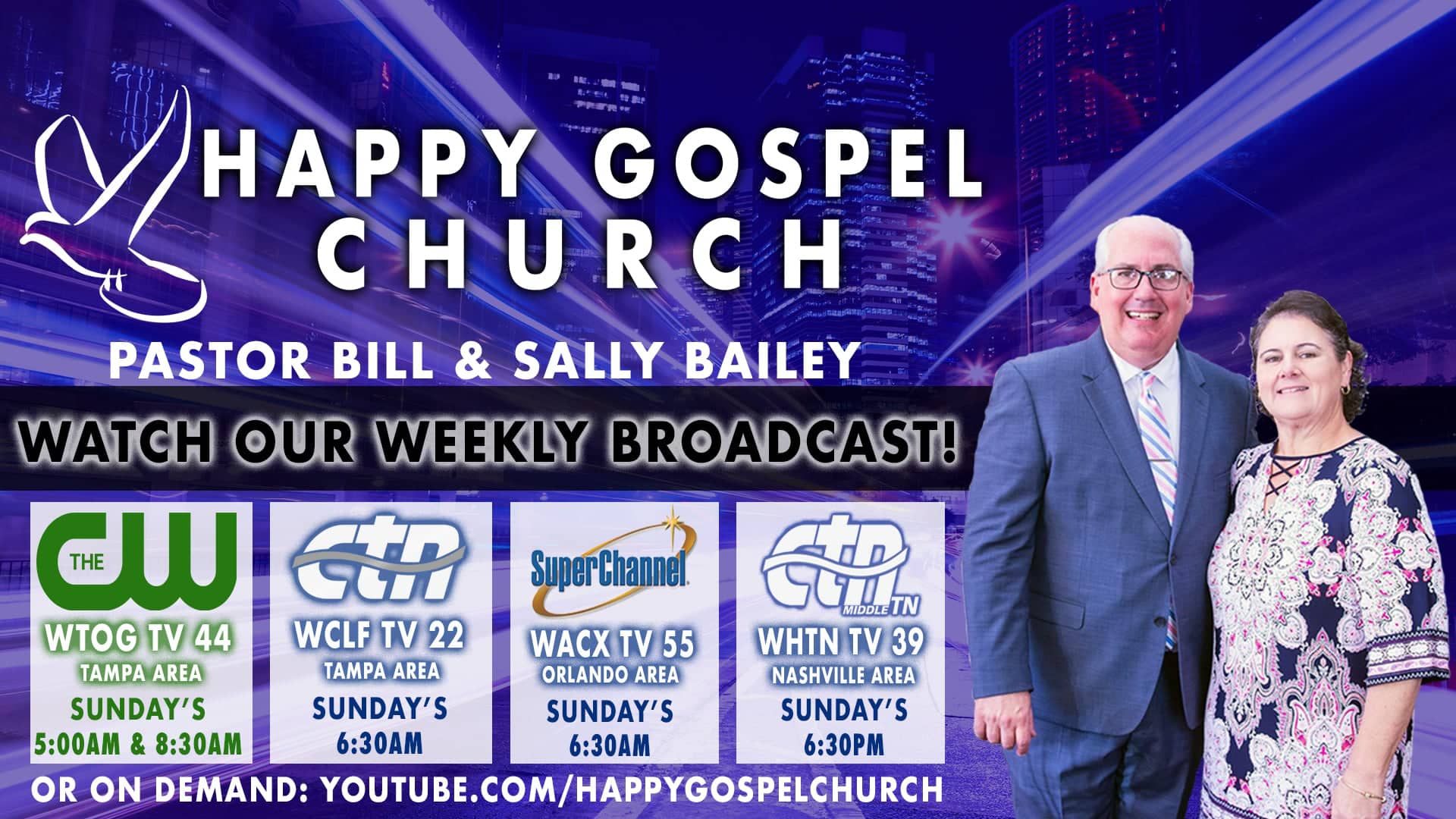 PASTOR BILL BAILEY - HAPPY GOSPEL CHURCH LIVE 05/30/2021 on Vimeo