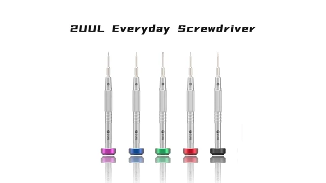 2UUL Everyday Screwdriver - Vanadium Steel - Phillips PH0000 (1.2mm)