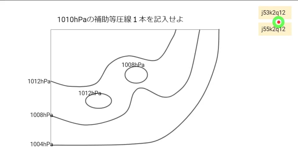 第53回気象予報士試験 実技2 問1