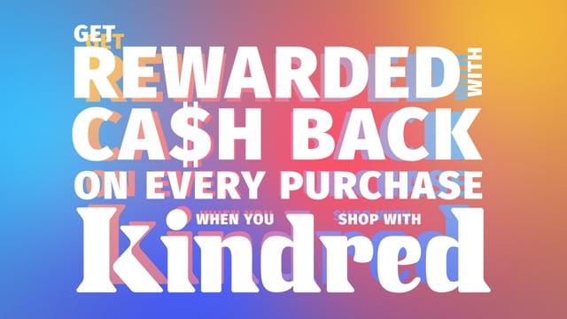 Kindred Extension - Earn Cashback, Get Great Deals, and Donate