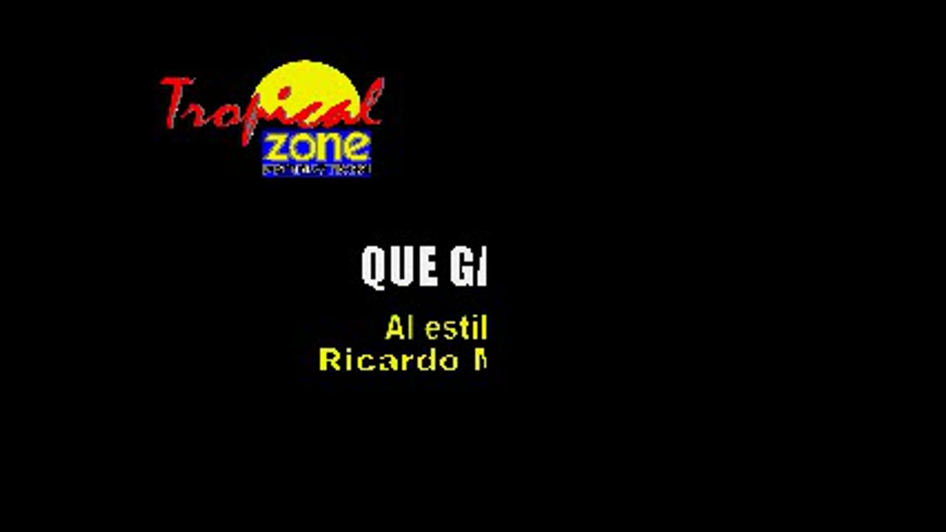 Ricardo Montaner - Que Ganas.avi