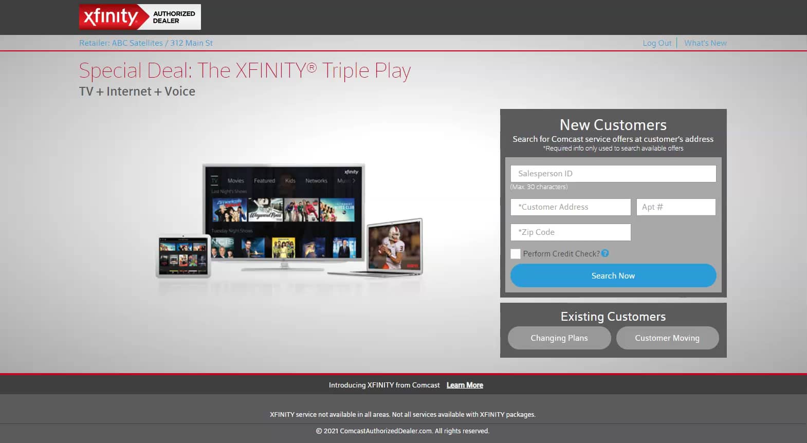 Comcast Existing Customers & Movers Flow on Vimeo