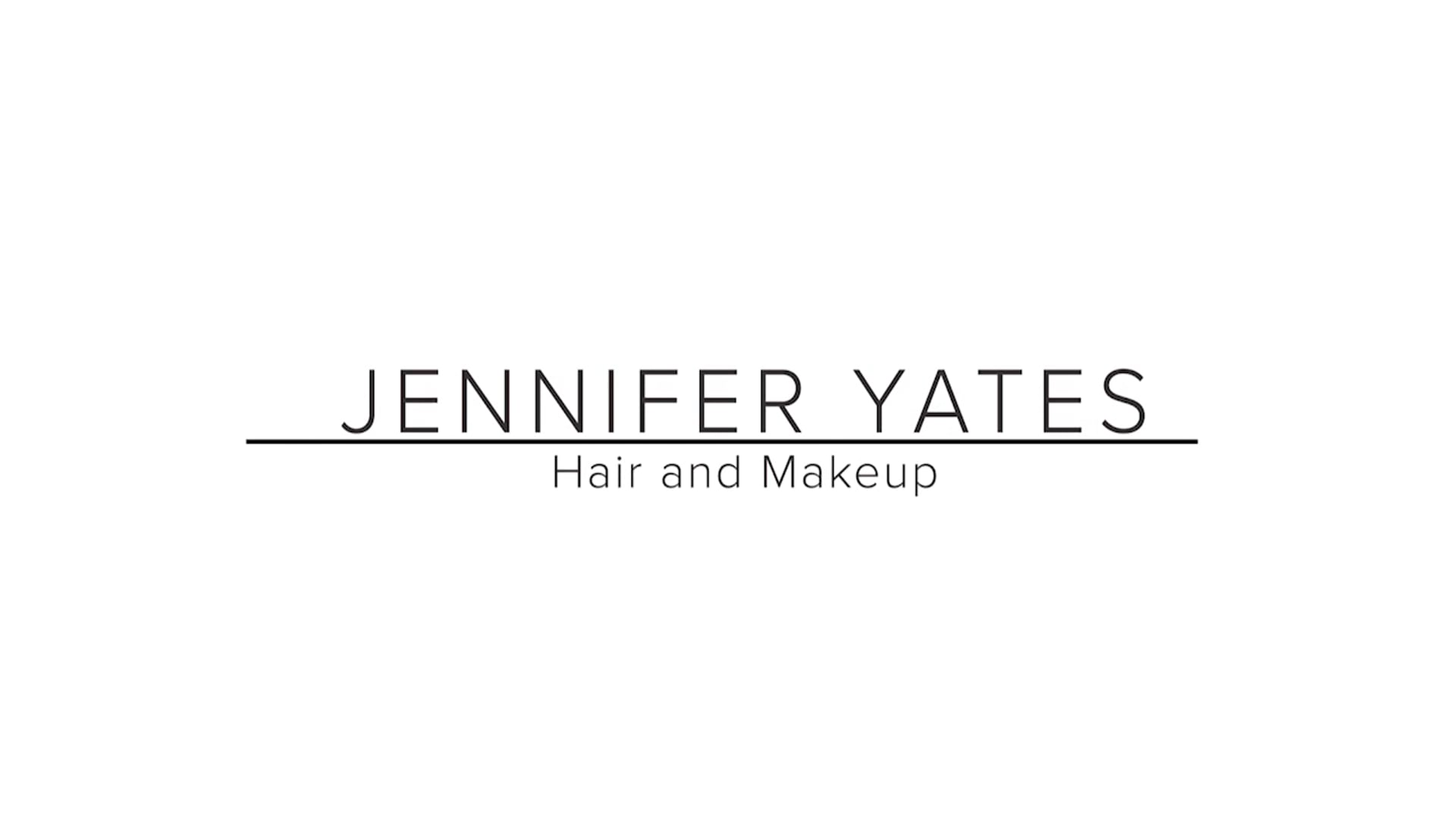 Jennifer Yates Hair & Makeup Reel