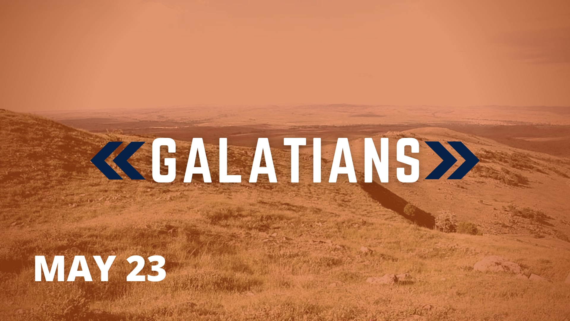 Sunday Sermon 5-23