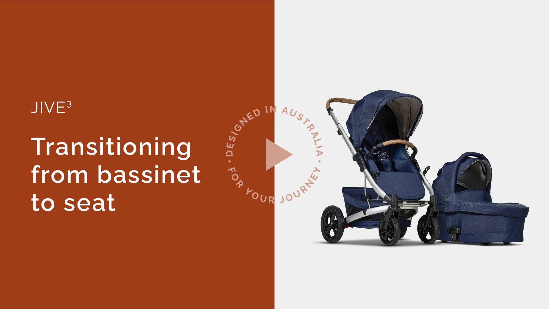 Bassinet to seat clearance pram