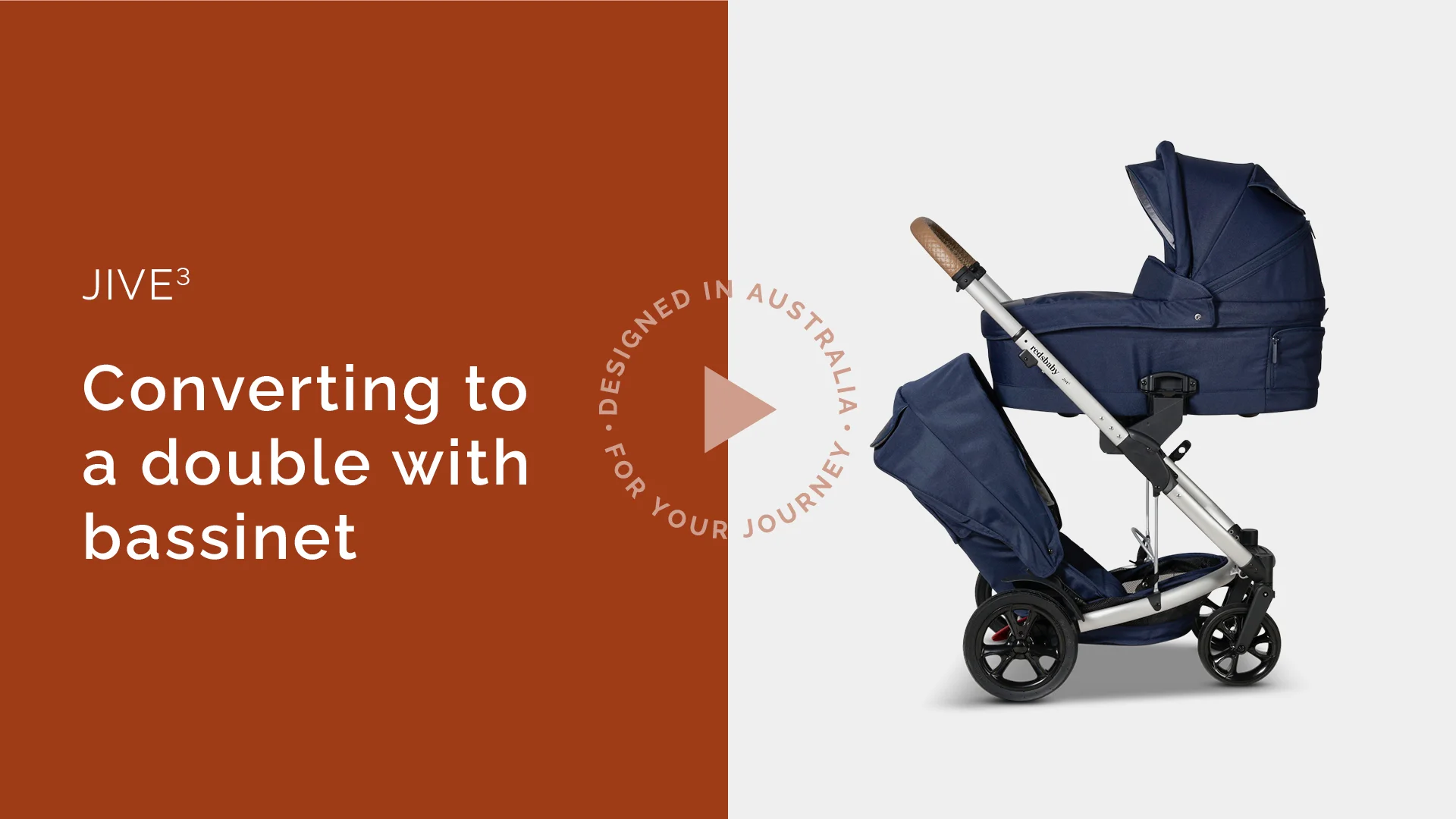 Redsbaby double hot sale pram review