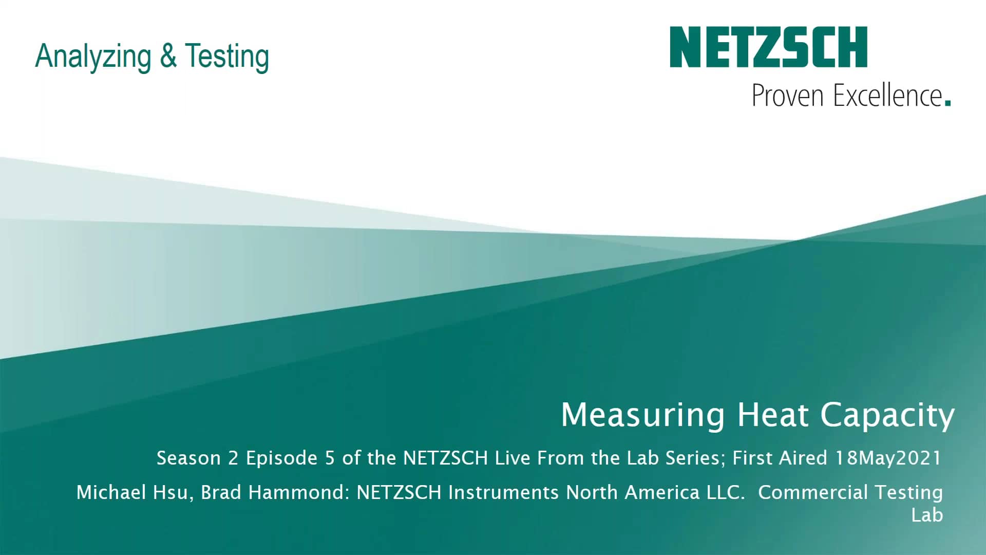 Measuring Heat Capacity on Vimeo