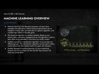 1.3 Machine Learning Overview