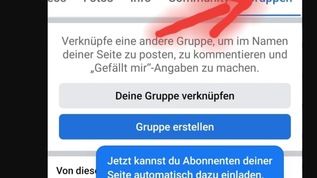 Neue Funktion: Von FB Seite zur Gruppe einladen automatisch