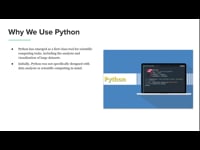 2.1 Why We Use Python?