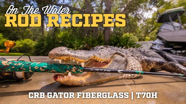 Custom Fishing Rods Go Alligator Hunting