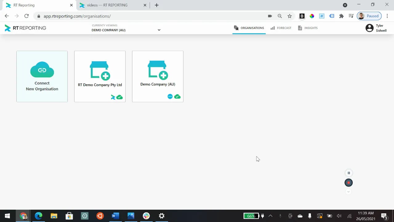 How to view insights in RT Reporting on Vimeo