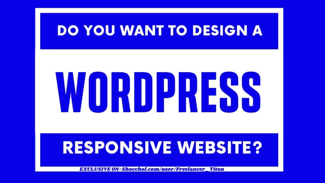 6938Responsive WordPress Website Design Customization Speed Optimization SEO SSL Fix