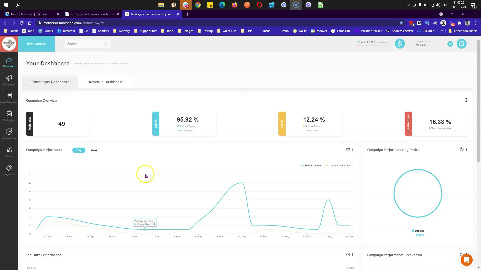 Reports on Vimeo