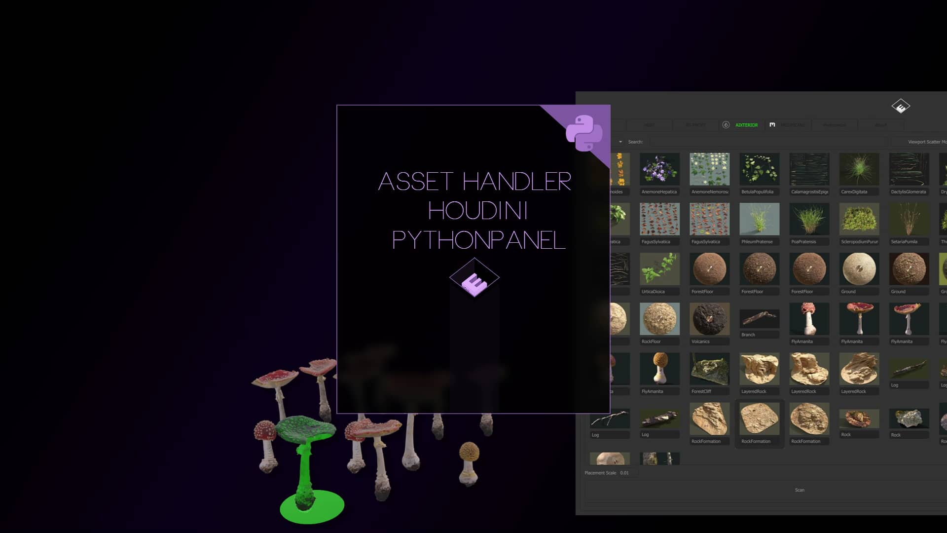 Asset Handler - Houdini Python Panel on Vimeo