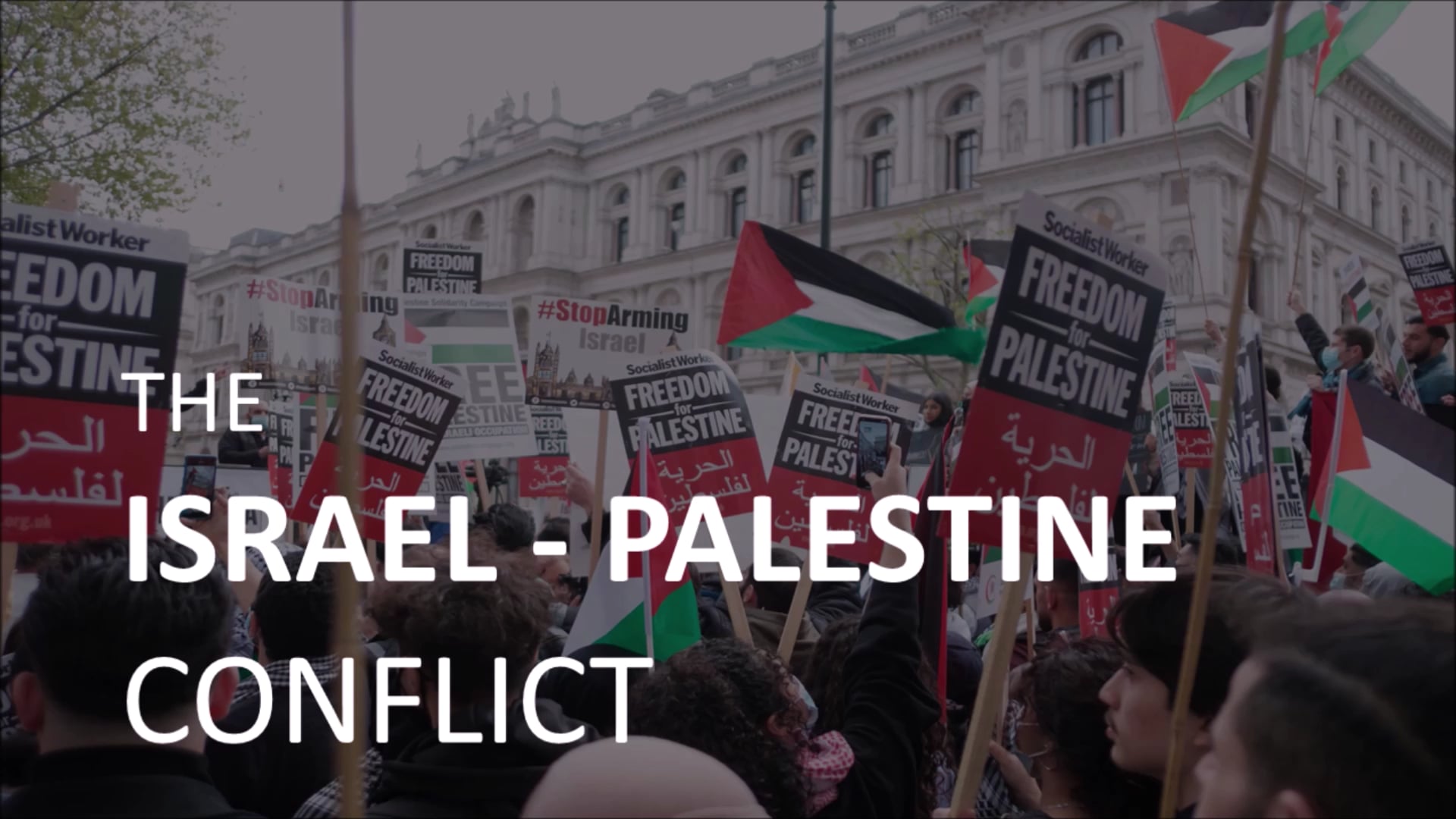 News Vocabulary: Israel Palestine conflict