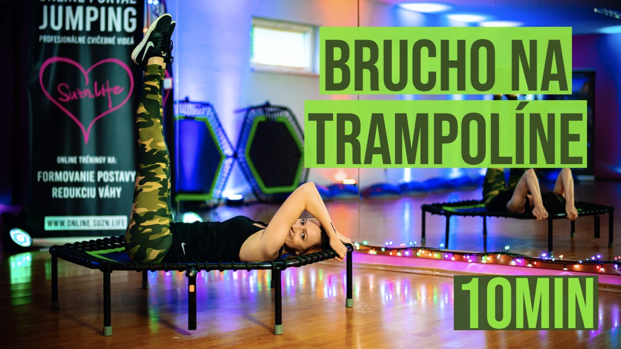 Brušné partie na trampolíne 10 min (J52) | foto