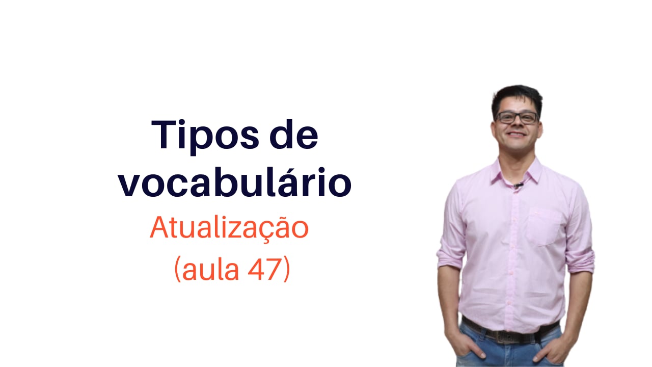 Tipos de Vocabulário
