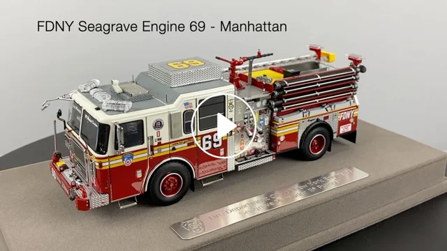 Fire Replicas FDNY Seagrave Engine 245 - Brooklyn Scale Model