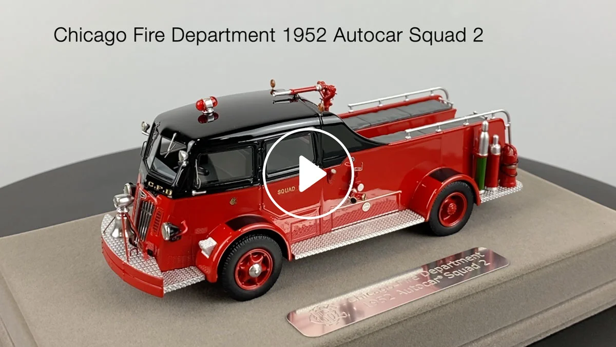 Busch 49927 - Voiture Chicago Fire Department 1/87 HO - Coffret Pompiers EDL