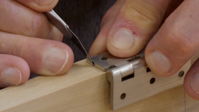51-How to Install Butt Hinges